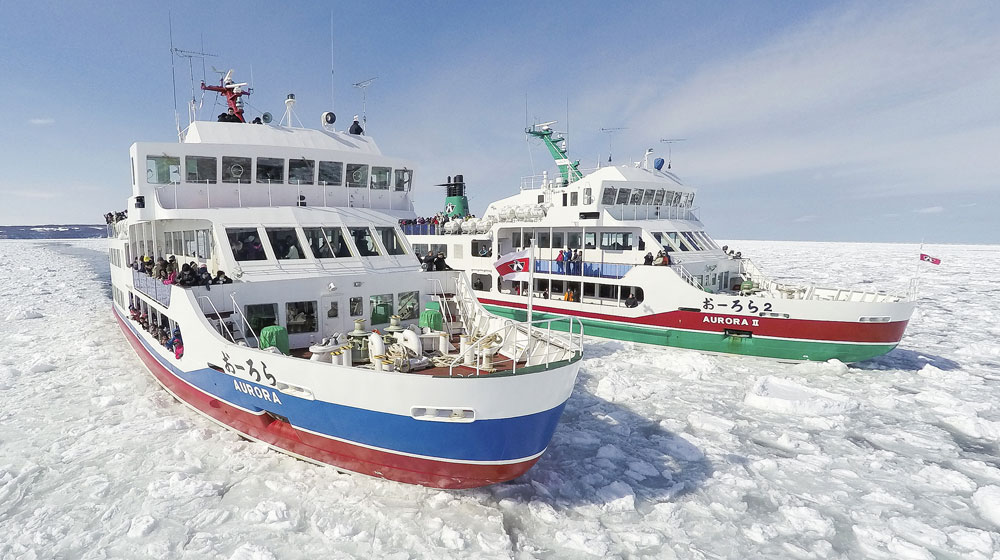 JCE 北海道奇緣．流冰破冰船 冰雪阿寒湖．鄂霍次克海7日